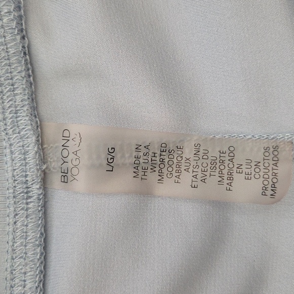 Beyond Yoga Women's Baby Blue Rib Hold Court Skirt - Picture 6 of 8